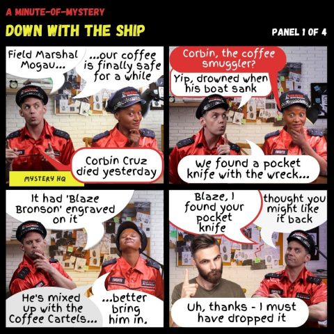 Minute-Of-Mystery | Down With The Ship