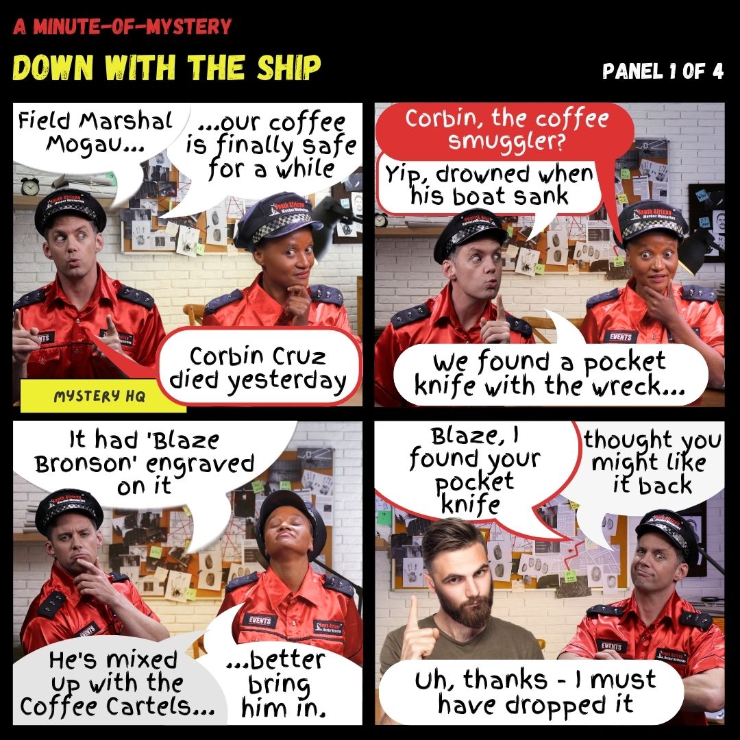 Minute-Of-Mystery | Down With The Ship