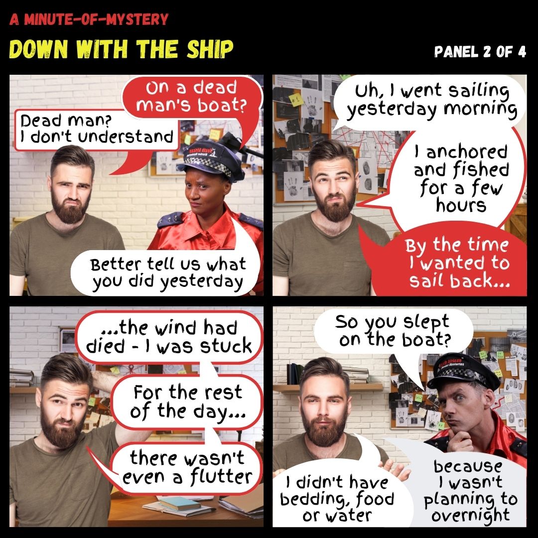 Minute-Of-Mystery | Down With The Ship
