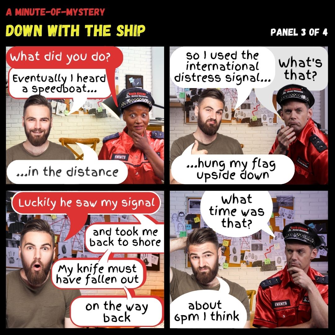 Minute-Of-Mystery | Down With The Ship