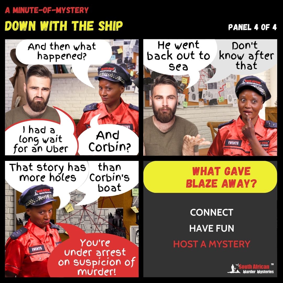 Minute-Of-Mystery | Down With The Ship