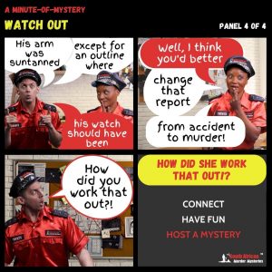 Minute-Of-Mystery | Watch Out