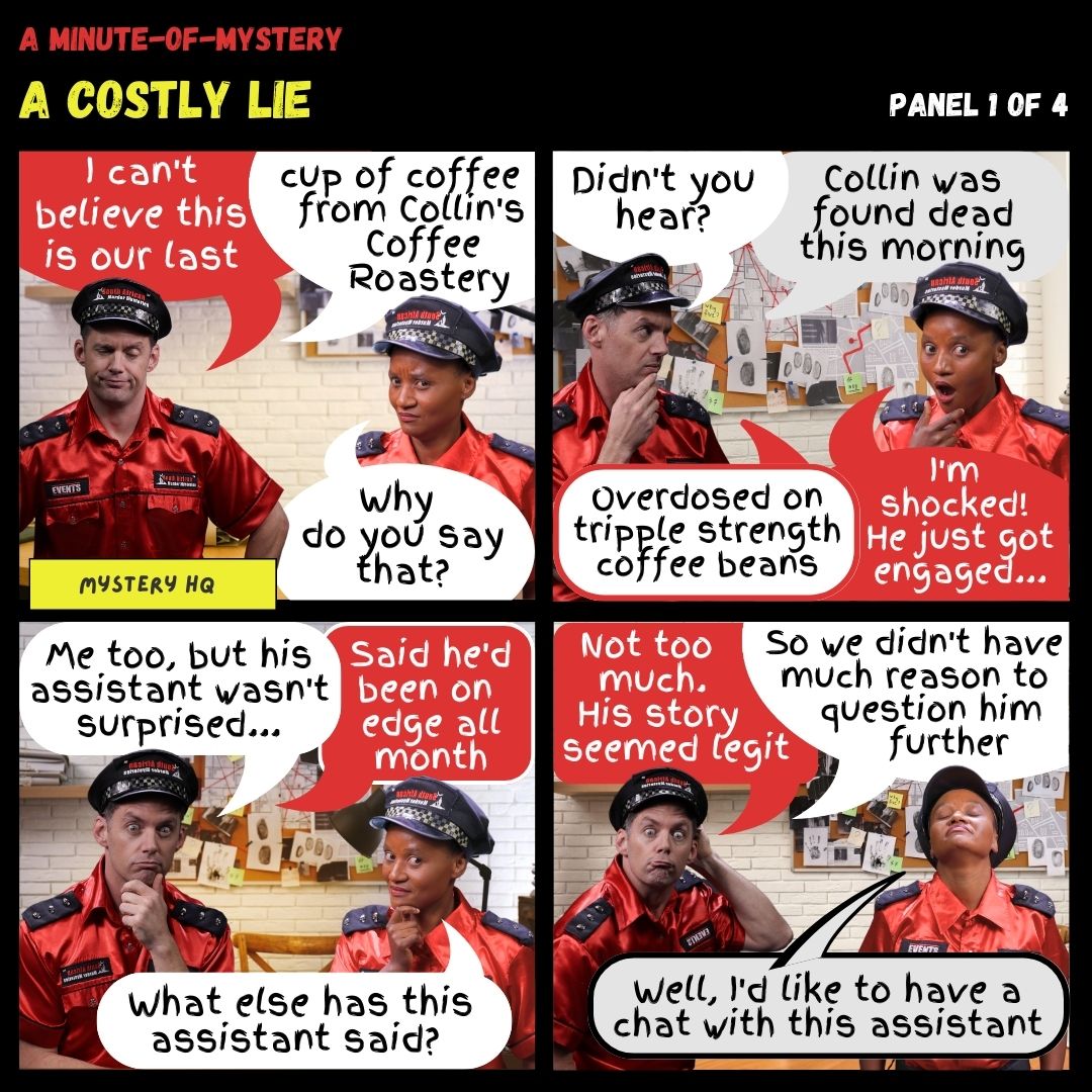 Minute-Of-Mystery | A Costly Lie