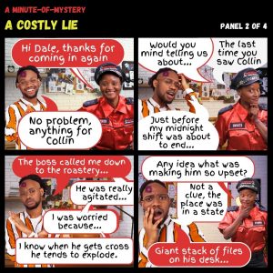 Minute-Of-Mystery | A Costly Lie