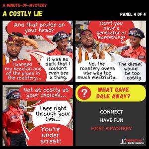 Minute-Of-Mystery | A Costly Lie