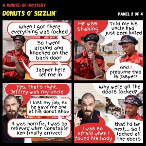 Minute-Of-Mystery | Donuts O' Sizzlin'