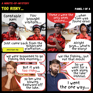 Minute-Of-Mystery - Too Risky