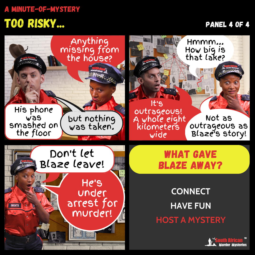 Minute-Of-Mystery - Too Risky
