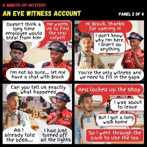 Minute of Mystery | An Eye Witness Account