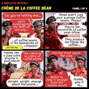 Minute-of-Mystery - Crème de la Coffee Bean