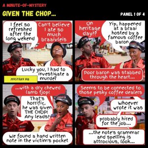 Minute-of-Mystery | Given The Chop...