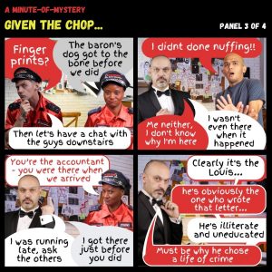 Minute-of-Mystery | Given The Chop...