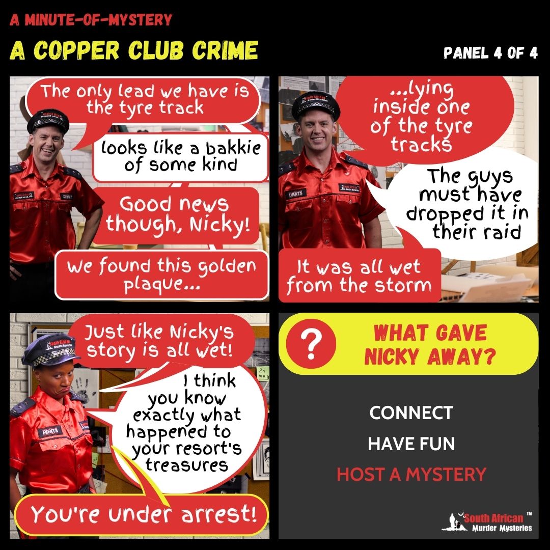 Minute-of-Mystery | A Copper Club Crime