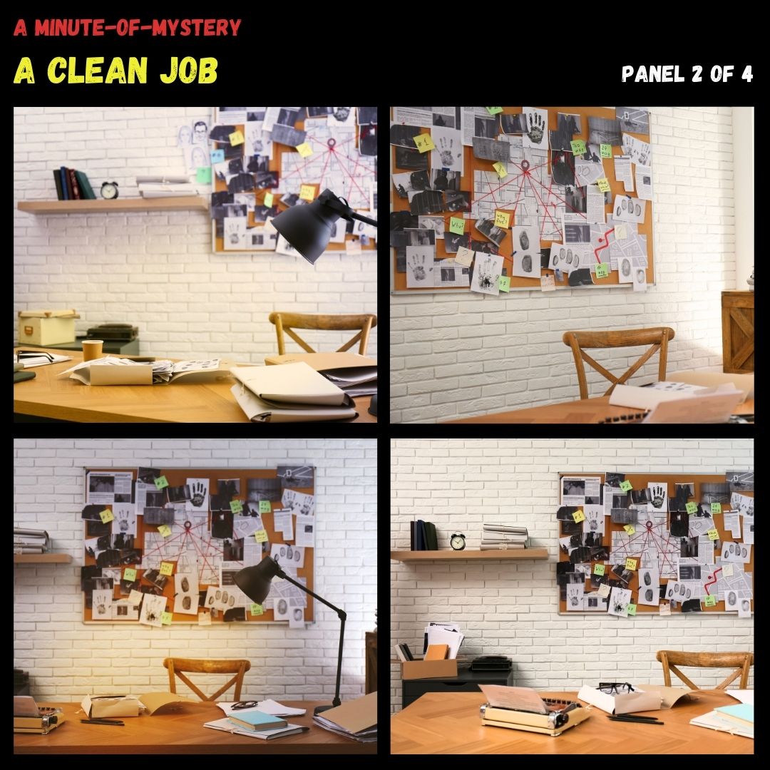 Minute-of-Mystery | A Messy Job
