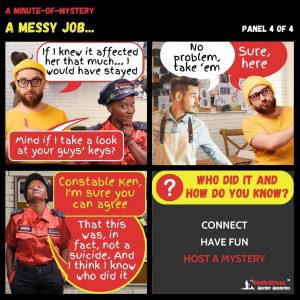 Minute-of-Mystery | A Messy Job...