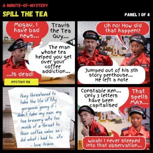 Minute-of-Mystery | Spill The Tea