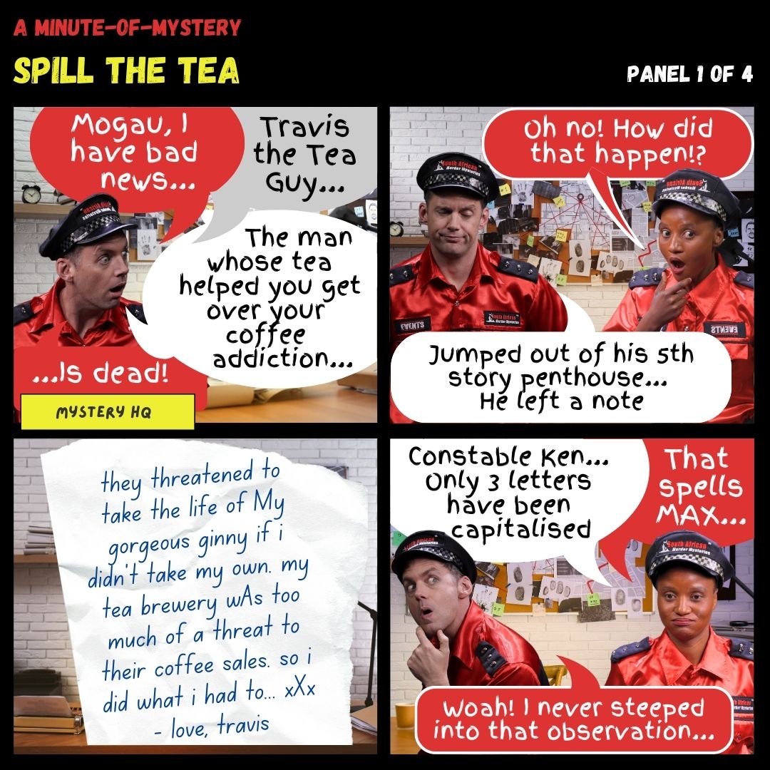 Minute-of-Mystery | Spill The Tea