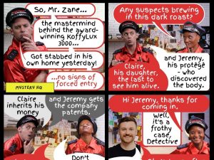 Minute-of-Mystery | A Frothy Case